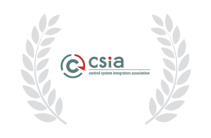 control system integrator association (CSIA)'s logo with leaves around it.